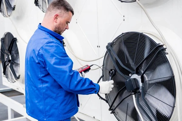 HVAC Technician at Work